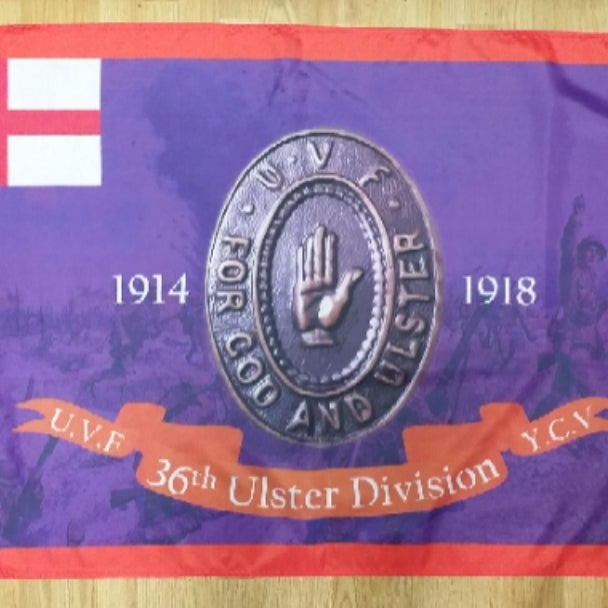 UVF 36th Division Flag