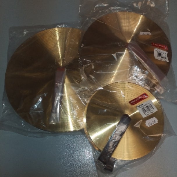 6" 8" 10" Budget Cymbals Pair